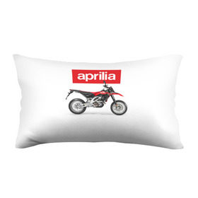 Подушка 3D антистресс с принтом Aprilia SXV550 в Рязани, наволочка — 100% полиэстер, наполнитель — вспененный полистирол | состоит из подушки и наволочки на молнии | aprilia