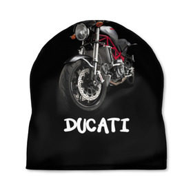 Шапка 3D с принтом Ducati в Рязани, 100% полиэстер | универсальный размер, печать по всей поверхности изделия | ducati | дукати | мото | мотогонки | мотоспорт | мотоцикл