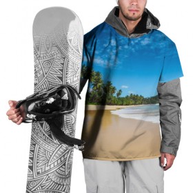 Накидка на куртку 3D с принтом Шикарный пляж в Рязани, 100% полиэстер |  | Тематика изображения на принте: вода | голубое небо | жара | загар | зной | каникулы | купание | море | океан | отдых | отпуск | пальмы | песок | приключение | путешествие | туризм