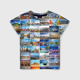 Детская футболка 3D с принтом Знатный турист в Рязани, 100% гипоаллергенный полиэфир | прямой крой, круглый вырез горловины, длина до линии бедер, чуть спущенное плечо, ткань немного тянется | Тематика изображения на принте: азия | берлин | вегас | венеция | воспоминания | города | достопримечательности | европа | египет | калифорния | каникулы | лондон | милан | москва | ностальгия | нью йорк | отдых | отпуск | память