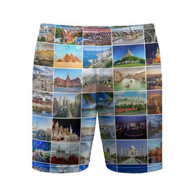 Мужские шорты 3D спортивные с принтом Путешественник в Рязани,  |  | азия | берлин | вегас | венеция | воспоминания | города | достопримечательности | европа | египет | калифорния | каникулы | лондон | милан | москва | ностальгия | нью йорк | отдых | отпуск | память