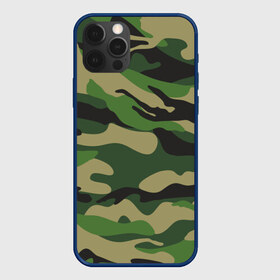 Чехол для iPhone 12 Pro Max с принтом Лесной камуфляж в Рязани, Силикон |  | camouflage | forest camouflage | камуфляж | лесной камуфляж