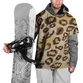Накидка на куртку 3D с принтом Леопардовая ткань в Рязани, 100% полиэстер |  | Тематика изображения на принте: гепард | гламур | леопард | мода | пятна | роскошь | ткань | точки | шерсть