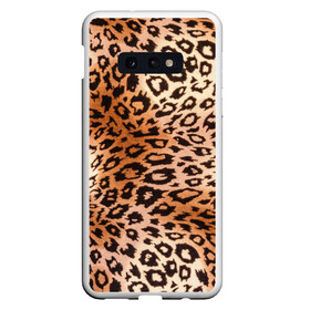 Чехол для Samsung S10E с принтом Леопардовая шкура в Рязани, Силикон | Область печати: задняя сторона чехла, без боковых панелей | Тематика изображения на принте: гепард | гламур | леопард | мода | роскошь | шерсть