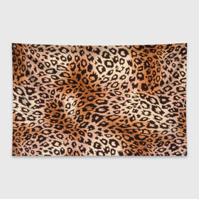 Флаг-баннер с принтом Леопардовая шкура в Рязани, 100% полиэстер | размер 67 х 109 см, плотность ткани — 95 г/м2; по краям флага есть четыре люверса для крепления | гепард | гламур | леопард | мода | роскошь | шерсть