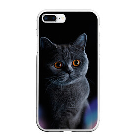 Чехол для iPhone 7Plus/8 Plus матовый с принтом Британец 1 в Рязани, Силикон | Область печати: задняя сторона чехла, без боковых панелей | британец | британская | британцы | кот | котенок | котик | котэ | кошка