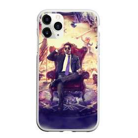 Чехол для iPhone 11 Pro матовый с принтом Saints Row в Рязани, Силикон |  | Тематика изображения на принте: saints row | святые