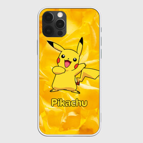 Чехол для iPhone 12 Pro Max с принтом Pikachu в Рязани, Силикон |  | Тематика изображения на принте: pikachu | pokeboll | pokemon | пикачу | покеболл | покемон