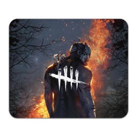 Коврик прямоугольный с принтом dead by daylight в Рязани, натуральный каучук | размер 230 х 185 мм; запечатка лицевой стороны | dbd | dead by daylight