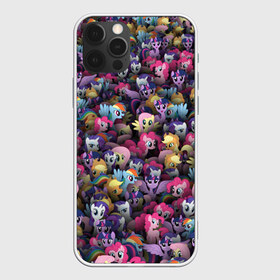 Чехол для iPhone 12 Pro Max с принтом My Little Pony Персонажи в Рязани, Силикон |  | stickerbombing