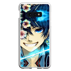 Чехол для Samsung S10E с принтом Blue Exorcist в Рязани, Силикон | Область печати: задняя сторона чехла, без боковых панелей | anime | ao no exorcist | экзорцист