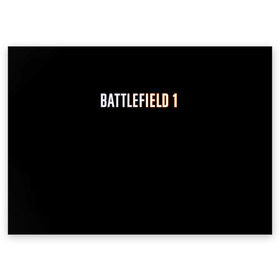 Поздравительная открытка с принтом BATTLEFIELD 1 в Рязани, 100% бумага | плотность бумаги 280 г/м2, матовая, на обратной стороне линовка и место для марки
 | Тематика изображения на принте: battlefield 1 | батлфилд 1
