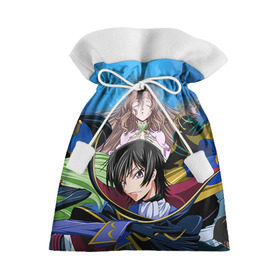 Подарочный 3D мешок с принтом Code Geass 1 в Рязани, 100% полиэстер | Размер: 29*39 см | anime | аниме | анимешник | анимешникам | восставший лелуш | код гиас | код гиасс | код гиасс: восставший лелуш