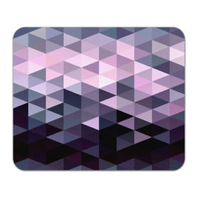 Коврик прямоугольный с принтом Pixel Polygon в Рязани, натуральный каучук | размер 230 х 185 мм; запечатка лицевой стороны | геометрия | полигоны | треугольник