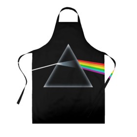 Фартук 3D с принтом Pink floyd в Рязани, 100% полиэстер | общий размер — 65 х 85 см, ширина нагрудника — 26 см, горловина — 53 см, длина завязок — 54 см, общий обхват в поясе — 173 см. Принт на завязках и на горловине наносится с двух сторон, на основной части фартука — только с внешней стороны | пинк | флойд