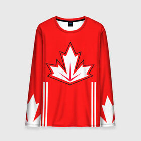 Мужской лонгслив 3D с принтом Канада Хоккей Кросби в Рязани, 100% полиэстер | длинные рукава, круглый вырез горловины, полуприлегающий силуэт | world cup hockey | брент бёрс | вратарь | дрю даути | защитник | канада | клюшка | кубок мира | нападающий | петерс билл | сanada | сборная канады | сидни патрик кросби | хоккей | хоккейная форма | шайба