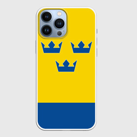 Чехол для iPhone 13 Pro Max с принтом Сборная Швеции по Хоккею в Рязани,  |  | sweden | world cup hockey | виктор хедман | вратарь | защитник | клюшка | кубок мира | нападающий | сборная канады | хоккей | хоккейная форма | швеция | эрик карлссон