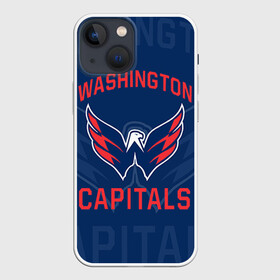 Чехол для iPhone 13 mini с принтом Хоккей 2 в Рязани,  |  | nhl | stanley cup | washington capitals |  вашингтон капиталс | вашингтон кэпиталз | кубок стенли | кубок стэнли | нхл | овечкин | хоккей | хоккейный клуб