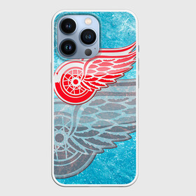 Чехол для iPhone 13 Pro с принтом Хоккей 3 в Рязани,  |  | nhl | stanley cup |  detroit red wings | детройд | детройт ред уингз | кубок стенли | кубок стэнли | марченко | нхл | хоккей | хоккейный клуб