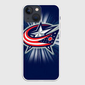 Чехол для iPhone 13 mini с принтом Хоккей 9 в Рязани,  |  | columbus | nhl | stanley cup |  columbus blue jackets | бобровский | коламбус | коламбус блю джекетс | кубок стенли | кубок стэнли | нхл | хоккей | хоккейный клуб