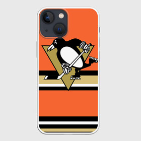 Чехол для iPhone 13 mini с принтом Хоккей 10 в Рязани,  |  | nhl | pittsburgh penguins | stanley cup | кросби | кубок стенли | кубок стэнли | малкин | нхл | пингвинс | питтсбург пингвинз | сидни кросби | хоккей | хоккейный клуб