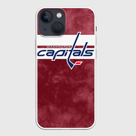 Чехол для iPhone 13 mini с принтом Хоккей 12 в Рязани,  |  | nhl | stanley cup | washington capitals |  вашингтон капиталс | вашингтон кэпиталз | кубок стенли | кубок стэнли | нхл | овечкин | хоккей | хоккейный клуб