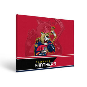 Холст прямоугольный с принтом Florida Panthers в Рязани, 100% ПВХ |  | florida panthers | nhl | stanley cup | кубок стенли | кубок стэнли | нхл | флорида пантерз | флорида пантеры | хоккей | хоккейный клуб