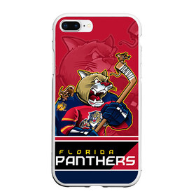 Чехол для iPhone 7Plus/8 Plus матовый с принтом Florida Panthers в Рязани, Силикон | Область печати: задняя сторона чехла, без боковых панелей | florida panthers | nhl | stanley cup | кубок стенли | кубок стэнли | нхл | флорида пантерз | флорида пантеры | хоккей | хоккейный клуб