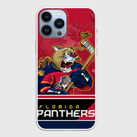 Чехол для iPhone 13 Pro Max с принтом Florida Panthers в Рязани,  |  | florida panthers | nhl | stanley cup | кубок стенли | кубок стэнли | нхл | флорида пантерз | флорида пантеры | хоккей | хоккейный клуб