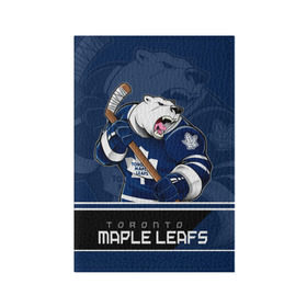 Обложка для паспорта матовая кожа с принтом Toronto Maple Leafs в Рязани, натуральная матовая кожа | размер 19,3 х 13,7 см; прозрачные пластиковые крепления | Тематика изображения на принте: nhl | stanley cup | toronto maple leafs | валиев | кубок стенли | кубок стэнли | мэпл лифс | нхл | сошников | торонто | торонто мейпл лифс | хоккей | хоккейный клуб