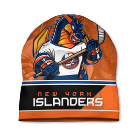 Шапка 3D с принтом New York Islanders в Рязани, 100% полиэстер | универсальный размер, печать по всей поверхности изделия | Тематика изображения на принте: new york islanders | nhl | stanley cup | айлендерс | кубок стенли | кубок стэнли | кулемин | нхл | нью йорк айлендерс | хоккей | хоккейный клуб