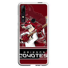 Чехол для Honor P Smart Z с принтом Arizona Coyotes в Рязани, Силикон | Область печати: задняя сторона чехла, без боковых панелей | Тематика изображения на принте: arizona coyotes | nhl | stanley cup | аризона койотис | аризона койоты | кубок стенли | кубок стэнли | нхл | хоккей | хоккейный клуб