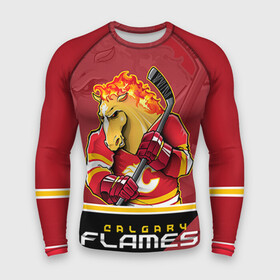 Мужской рашгард 3D с принтом Calgary Flames в Рязани,  |  | calgary flames | nhl | stanley cup | калгари флэймз | кубок стенли | кубок стэнли | нхл | флэймс | хоккей | хоккейный клуб