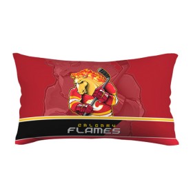 Подушка 3D антистресс с принтом Calgary Flames в Рязани, наволочка — 100% полиэстер, наполнитель — вспененный полистирол | состоит из подушки и наволочки на молнии | calgary flames | nhl | stanley cup | калгари флэймз | кубок стенли | кубок стэнли | нхл | флэймс | хоккей | хоккейный клуб