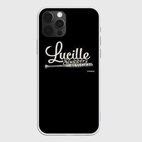 Чехол для iPhone 12 Pro Max с принтом Lucille Sluggers 4 в Рязани, Силикон |  | the walking dead | бита | зомби | ниган | ужасы | ходячие