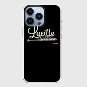 Чехол для iPhone 13 Pro с принтом Lucille Sluggers 4 в Рязани,  |  | the walking dead | бита | зомби | ниган | ужасы | ходячие