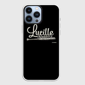 Чехол для iPhone 13 Pro Max с принтом Lucille Sluggers 4 в Рязани,  |  | the walking dead | бита | зомби | ниган | ужасы | ходячие