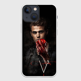 Чехол для iPhone 13 mini с принтом Дневники вампира 10 в Рязани,  |  | the vampire diaries | вампир | вампиры | деймон | дневники вампира | древнейшие | дэймон | дэймон сальваторе | елега гилберт | елена | сальваторе | стефан | стефан сальваторе | стэфан