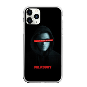 Чехол для iPhone 11 Pro матовый с принтом Mr Robot в Рязани, Силикон |  | fsociety | mr robot | анонимус | мистер робот