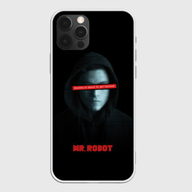 Чехол для iPhone 12 Pro Max с принтом Mr Robot в Рязани, Силикон |  | Тематика изображения на принте: fsociety | mr robot | анонимус | мистер робот