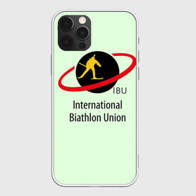 Чехол для iPhone 12 Pro Max с принтом IBU в Рязани, Силикон |  | biathlon | ibu | international biathlon union | биатлон | гонка | зимний спорт | кубок мира | олимпиада | спорт | спринт | чемпионат | чемпионат мира | эстафета