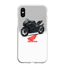 Чехол для iPhone XS Max матовый с принтом Honda 3 в Рязани, Силикон | Область печати: задняя сторона чехла, без боковых панелей | honda | moto | мото | мотоцикл | мотоциклы | хонда