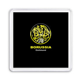 Магнит 55*55 с принтом Borussia Dortmund в Рязани, Пластик | Размер: 65*65 мм; Размер печати: 55*55 мм | боруссия | дортмунд