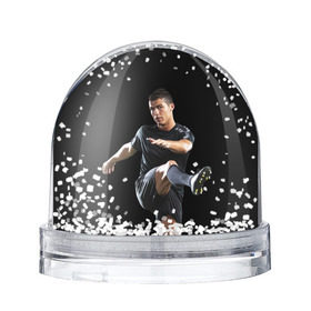 Снежный шар с принтом Роналдо в Рязани, Пластик | Изображение внутри шара печатается на глянцевой фотобумаге с двух сторон | real | ronaldo | реал мадрид | роналдо | футбол | футболист