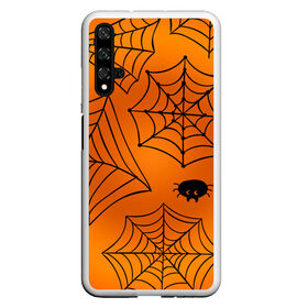 Чехол для Honor 20 с принтом Halloween в Рязани, Силикон | Область печати: задняя сторона чехла, без боковых панелей | cat | dark | halloween | вамп | вампир | ведьма | готика | кот | кошка | магия | ночь | тыква | хэллоуин