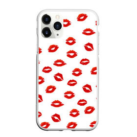 Чехол для iPhone 11 Pro матовый с принтом Поцелуйчики в Рязани, Силикон |  | background | bride | corporate | groom | kiss | lips | wedding | губы | жених | корпоративный | любимая | любимый | любовь | невеста | поцелуй | свадьба | страсть | фон