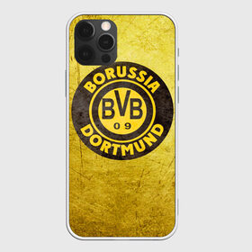 Чехол для iPhone 12 Pro Max с принтом Borussia3 в Рязани, Силикон |  | borussia | bvb | football | боруссия | бундеслига | дортмунд | футбол | чемпионат германии