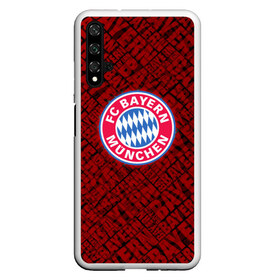 Чехол для Honor 20 с принтом Bayern munich в Рязани, Силикон | Область печати: задняя сторона чехла, без боковых панелей | bavaria | munchen | бавария | мюнхен