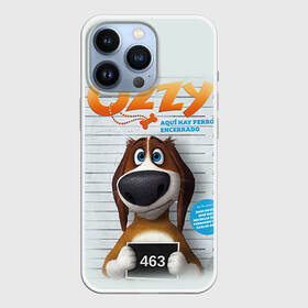 Чехол для iPhone 13 Pro с принтом Ozzy в Рязани,  |  | dog | fast furry | бигль | большой собачий побег | мартин | мультфильм | оззи | побег | свободу разношерстным | собака