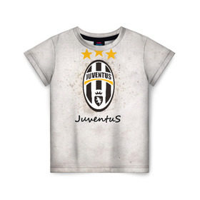 Детская футболка 3D с принтом Juventus3 в Рязани, 100% гипоаллергенный полиэфир | прямой крой, круглый вырез горловины, длина до линии бедер, чуть спущенное плечо, ткань немного тянется | football | juve | juventus | seria a | бьянконери | серия а | футбол | чемпионат италии | юве | ювентус